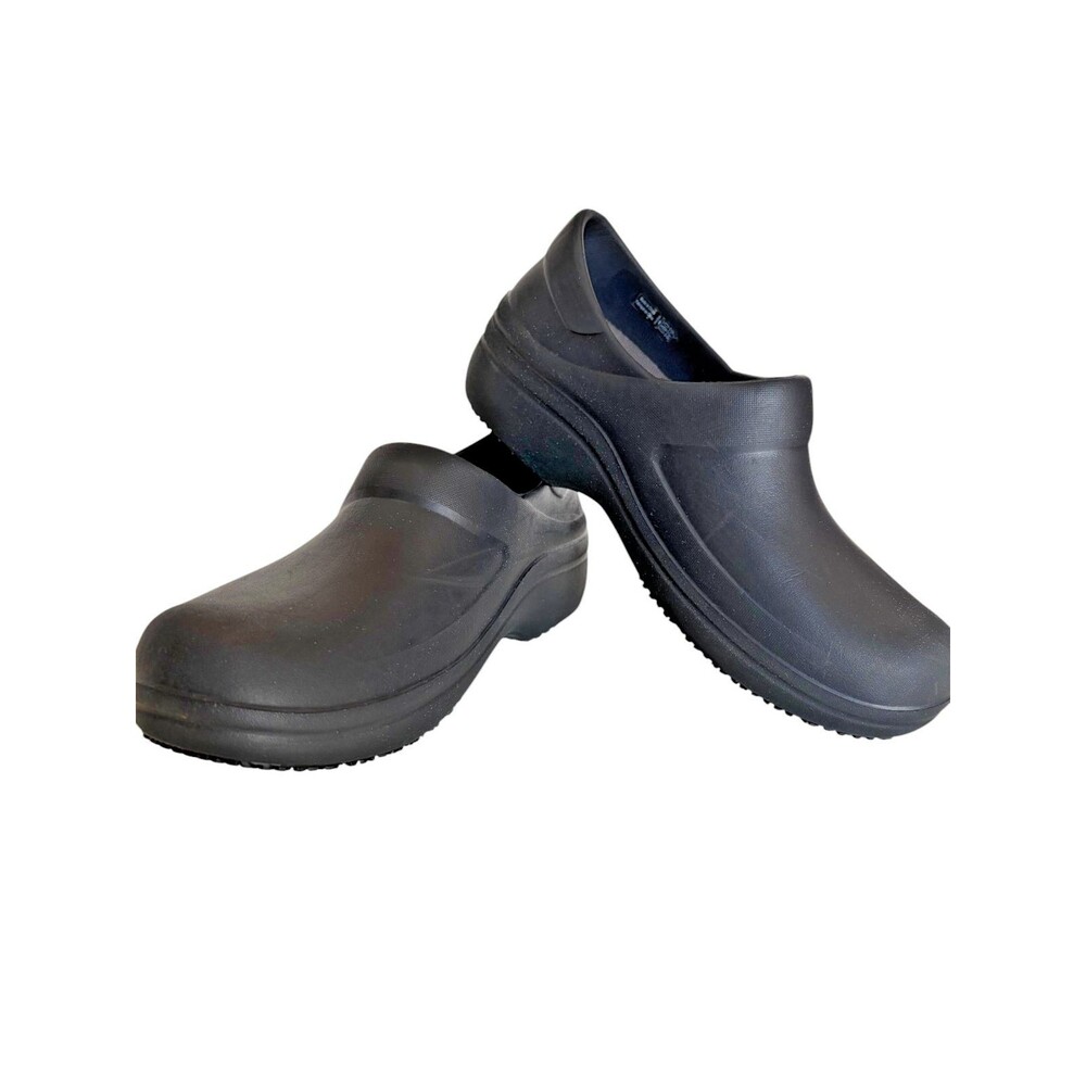 Crocs Neria Pro II Work Clogs Women's Size 9 Black Slip Resistant Nurse Shoes